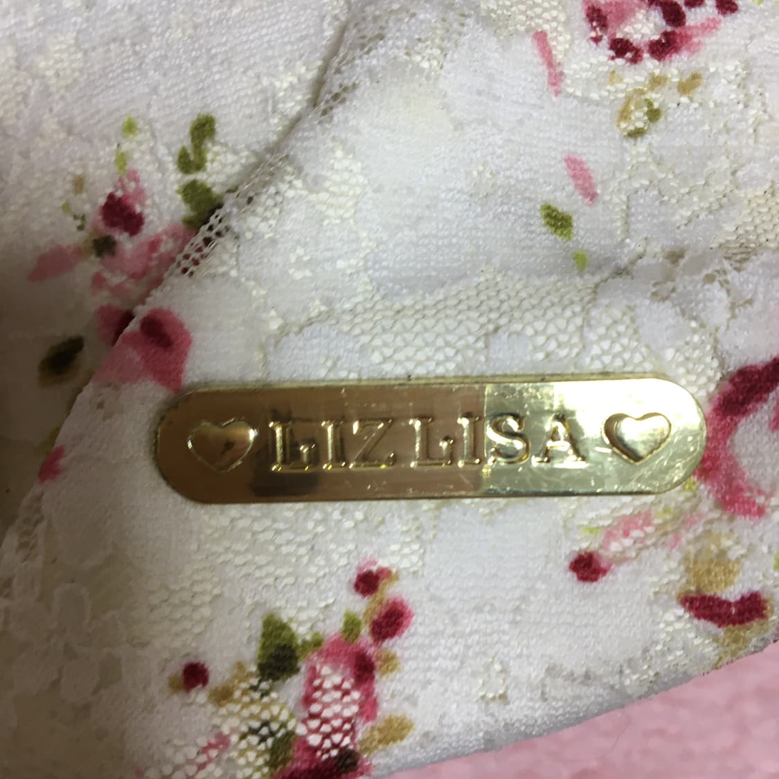 리즈리사 고전 플라워 리본 핸드백 라떼갸루 히메갸루 히메카지 핀터깔 상품이미지3