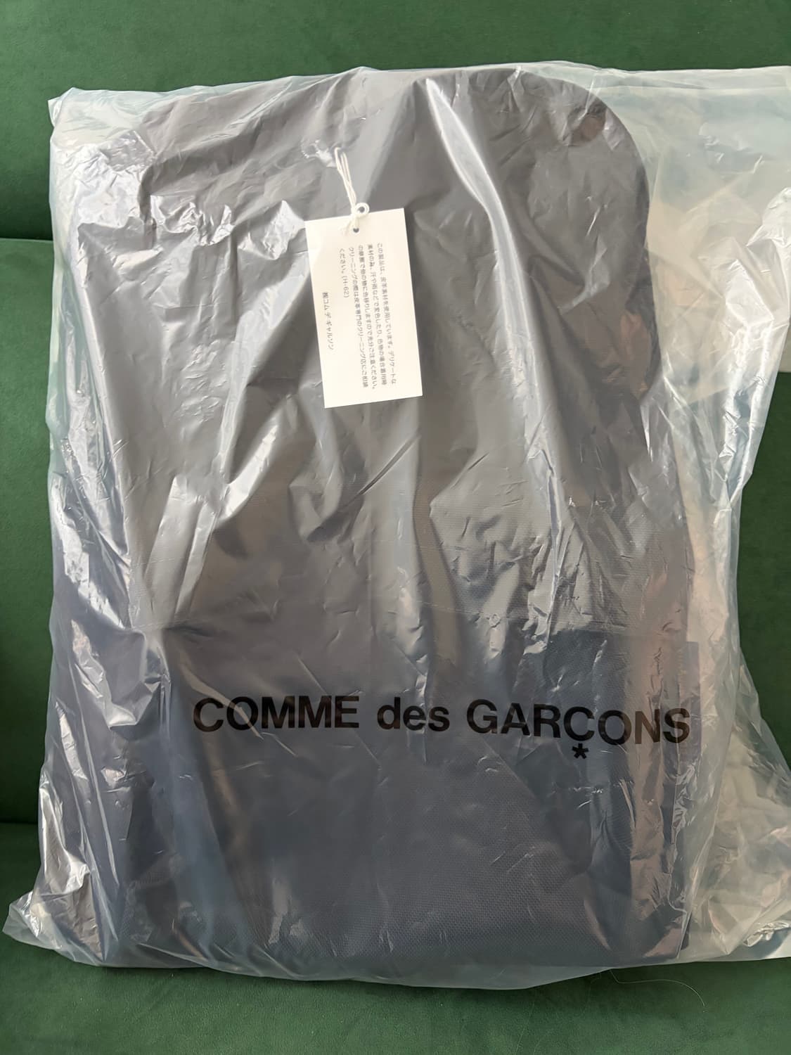 (새상품) 꼼데가르송 레더 스트랩 백팩 상품이미지2