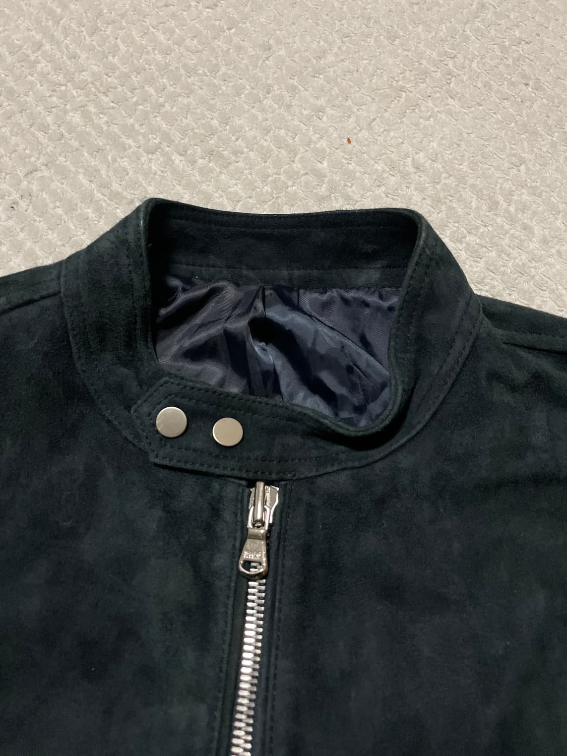 VANHART X SIEG 웨스턴 무드 염소가죽 스웨이드 레더 자켓 상품이미지4