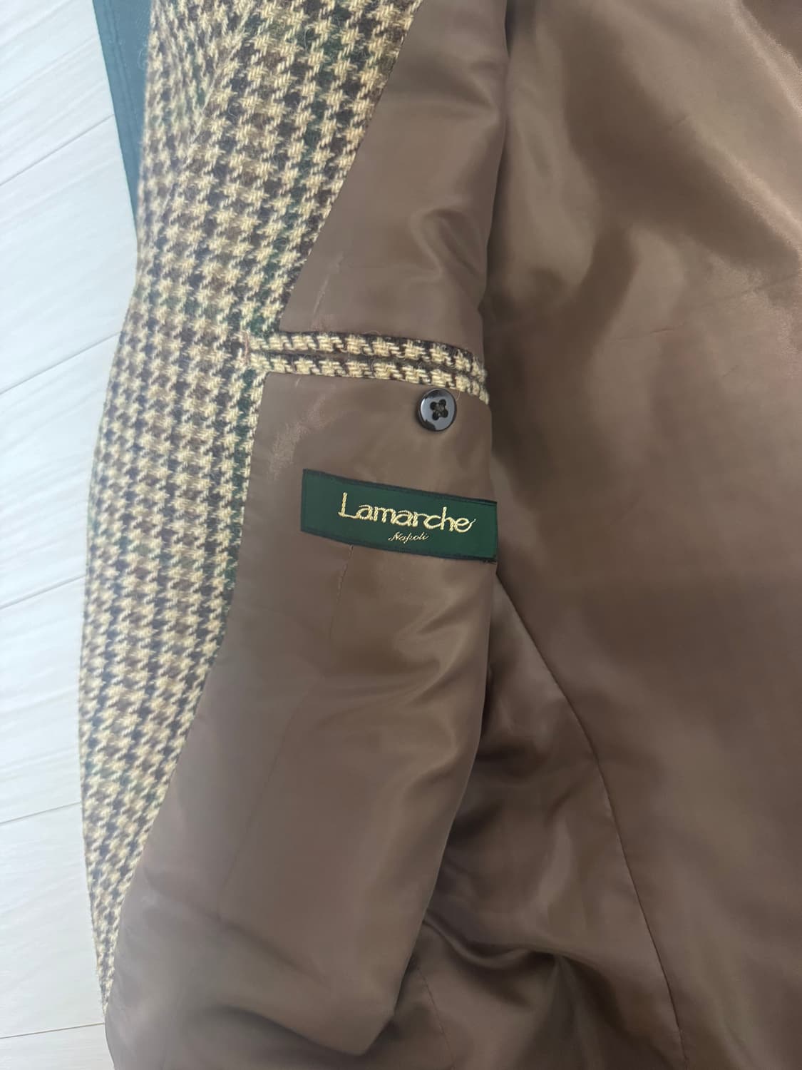 라마르쉐 아브라함문 트위드자켓 사이즈48 상품이미지5