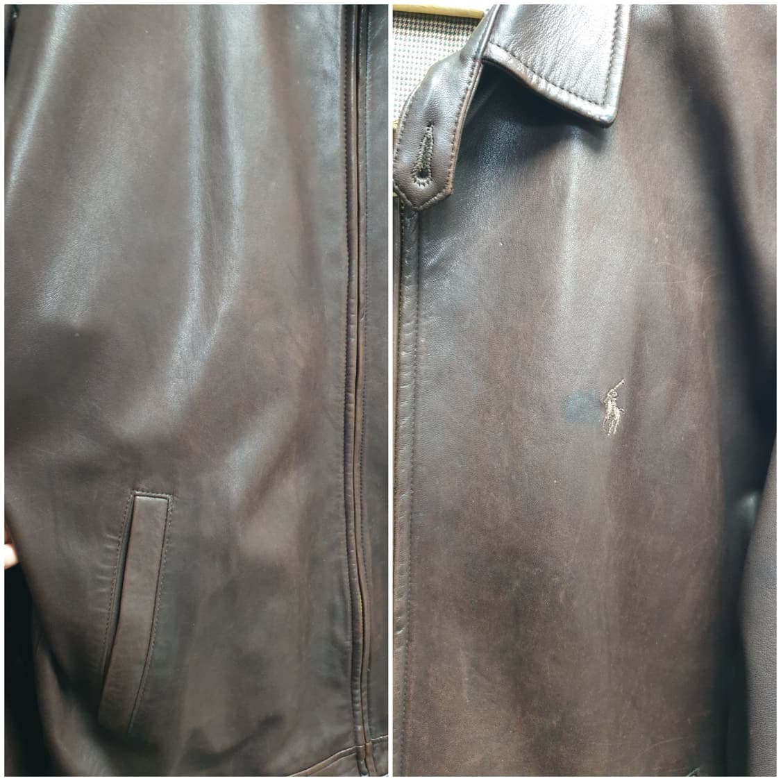 [xl/110/정품] 폴로 랄프로렌 램스킨자켓 상품이미지8