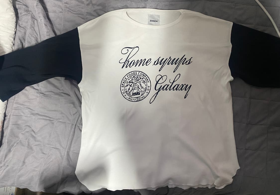 Bowwow 바우와우 갤럭시 베이스볼 롱슬리브 상품이미지9