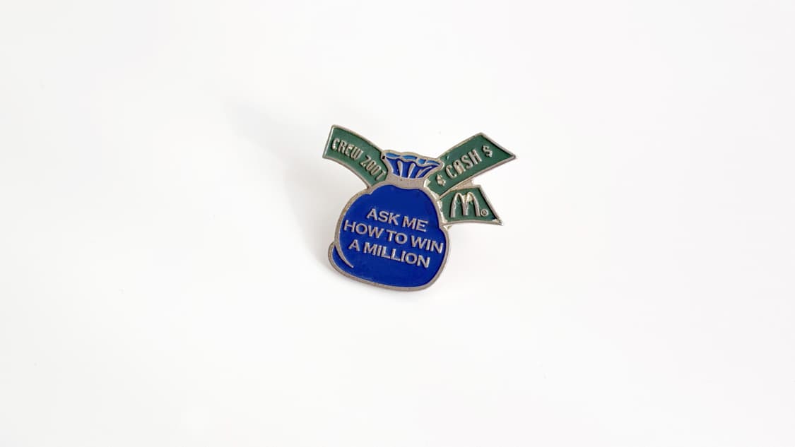 맥도날드 빈티지 크루 핀뱃지 라펠핀 ‘Crew Cash’ 상품이미지6