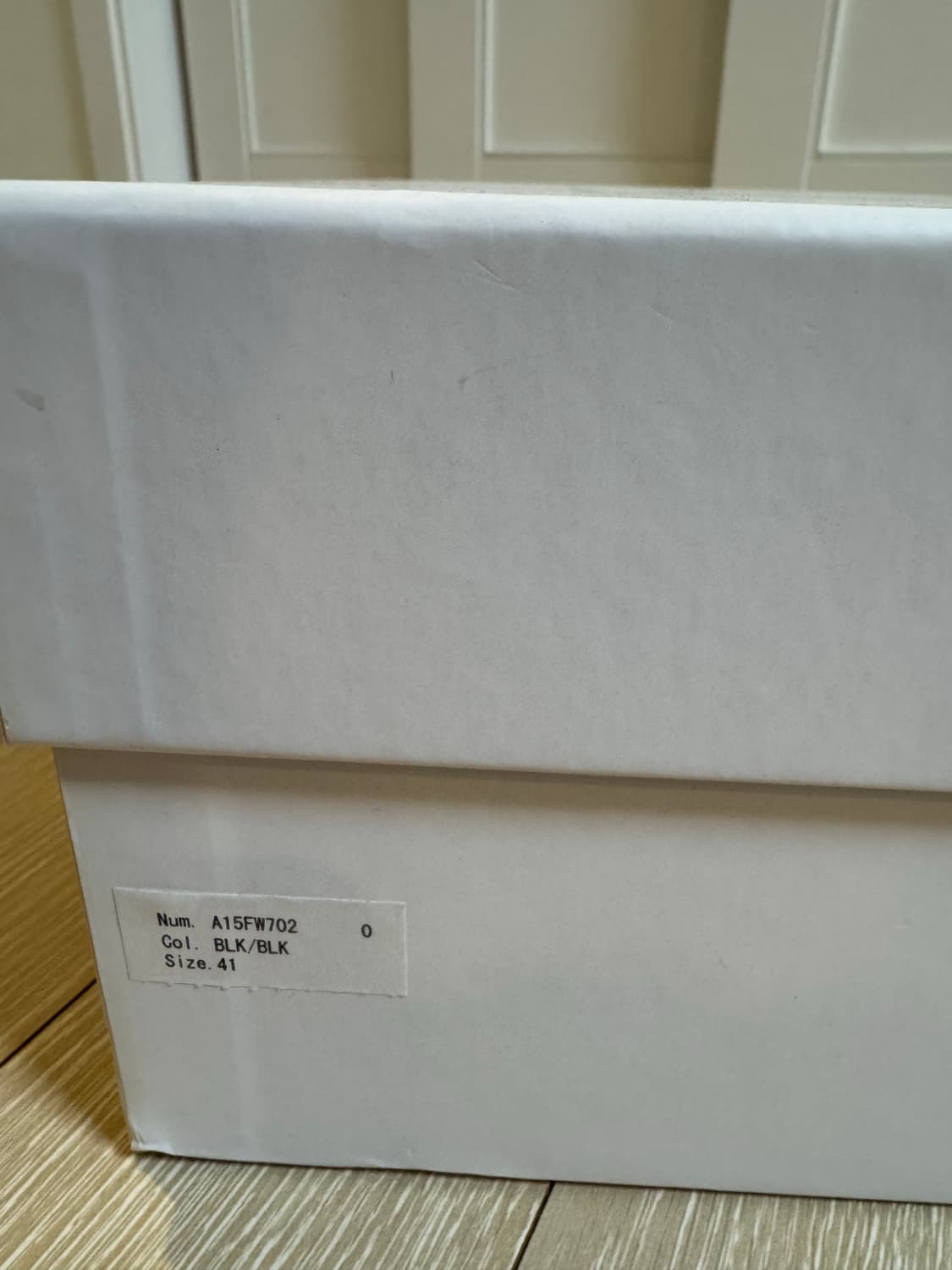 [41] 미하라 올리버 블랙 스웨이드 상품이미지8