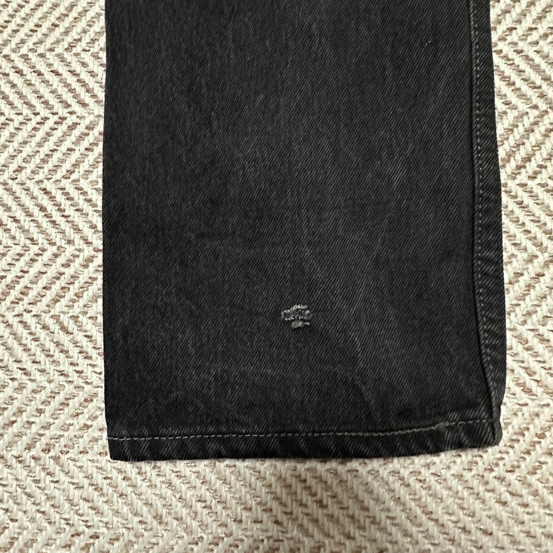 LEVI'S 501 90's usa made black jeans 상품이미지4