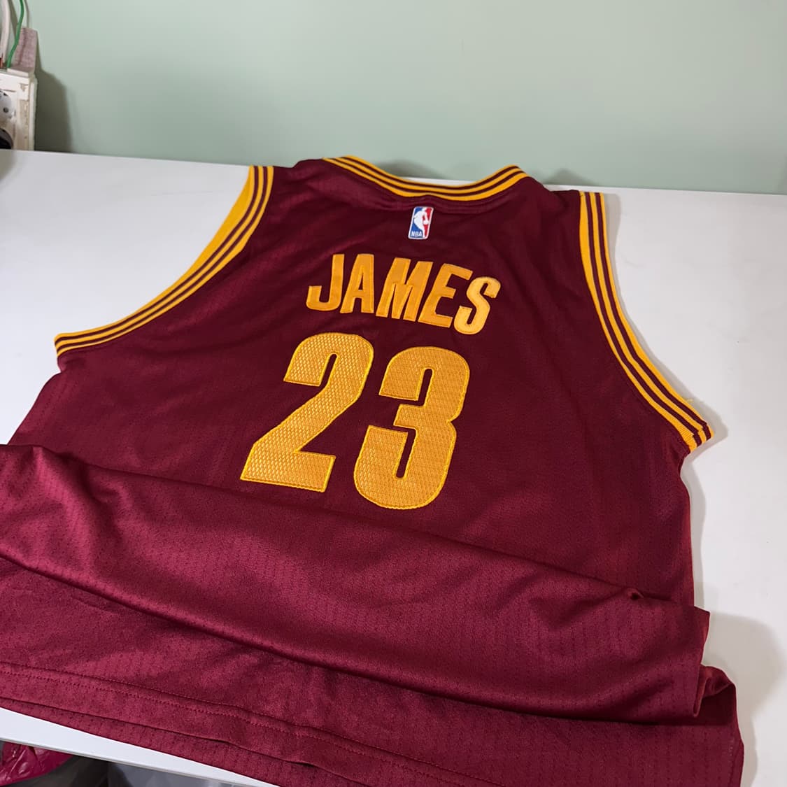 M 아디다스 NBA 클리브랜드 르브론제임스 농구져지 상품이미지5