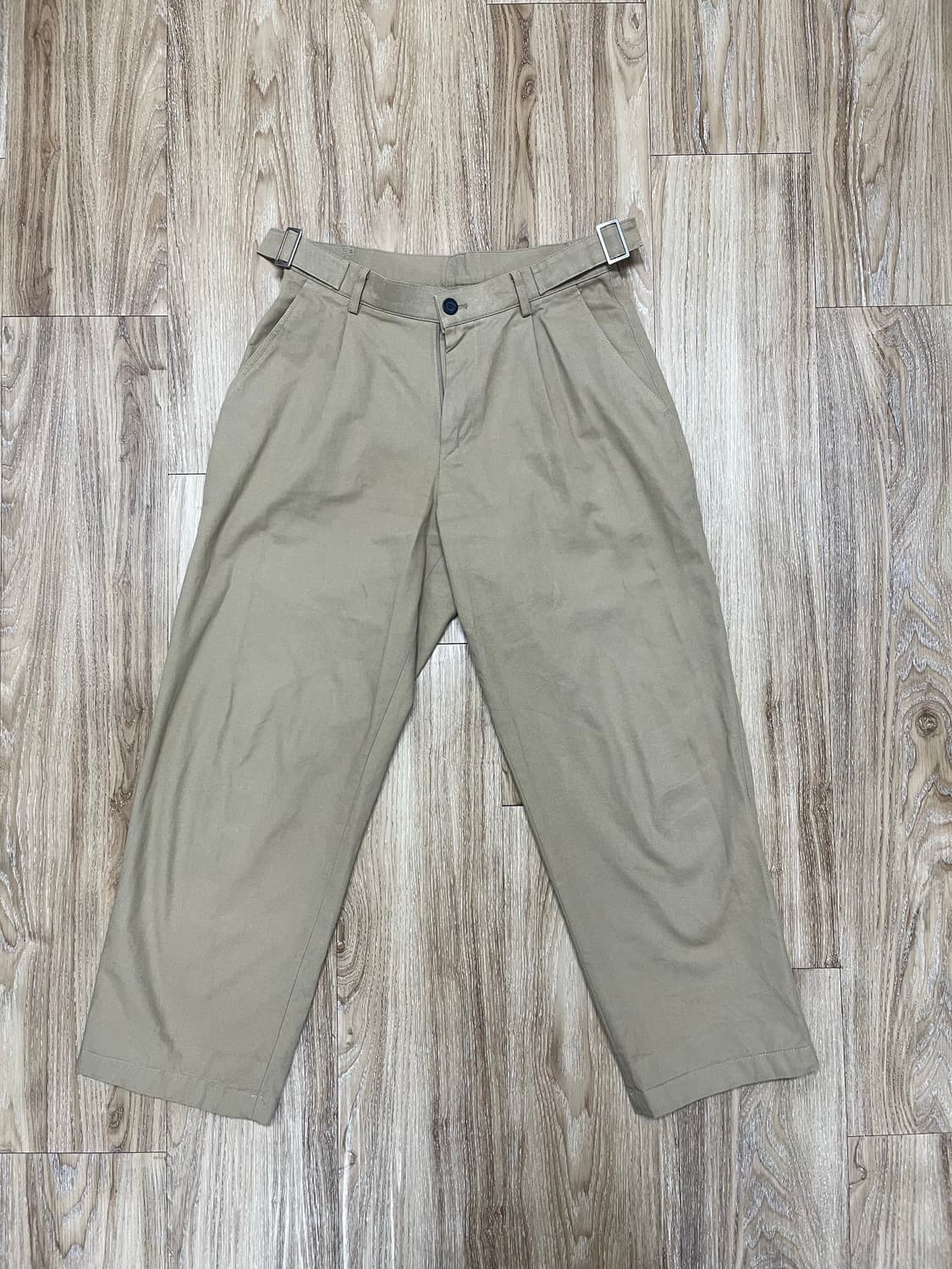 Common 핀턱 스트랩 치노팬츠 M 상품이미지1