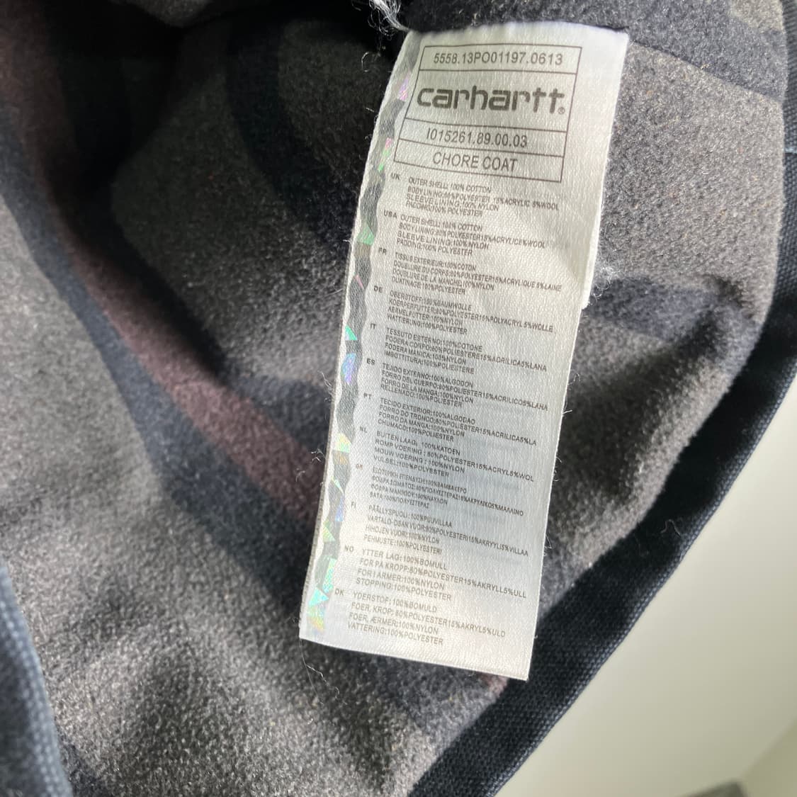 칼하트wip OG 초어 코트 XS 상품이미지8