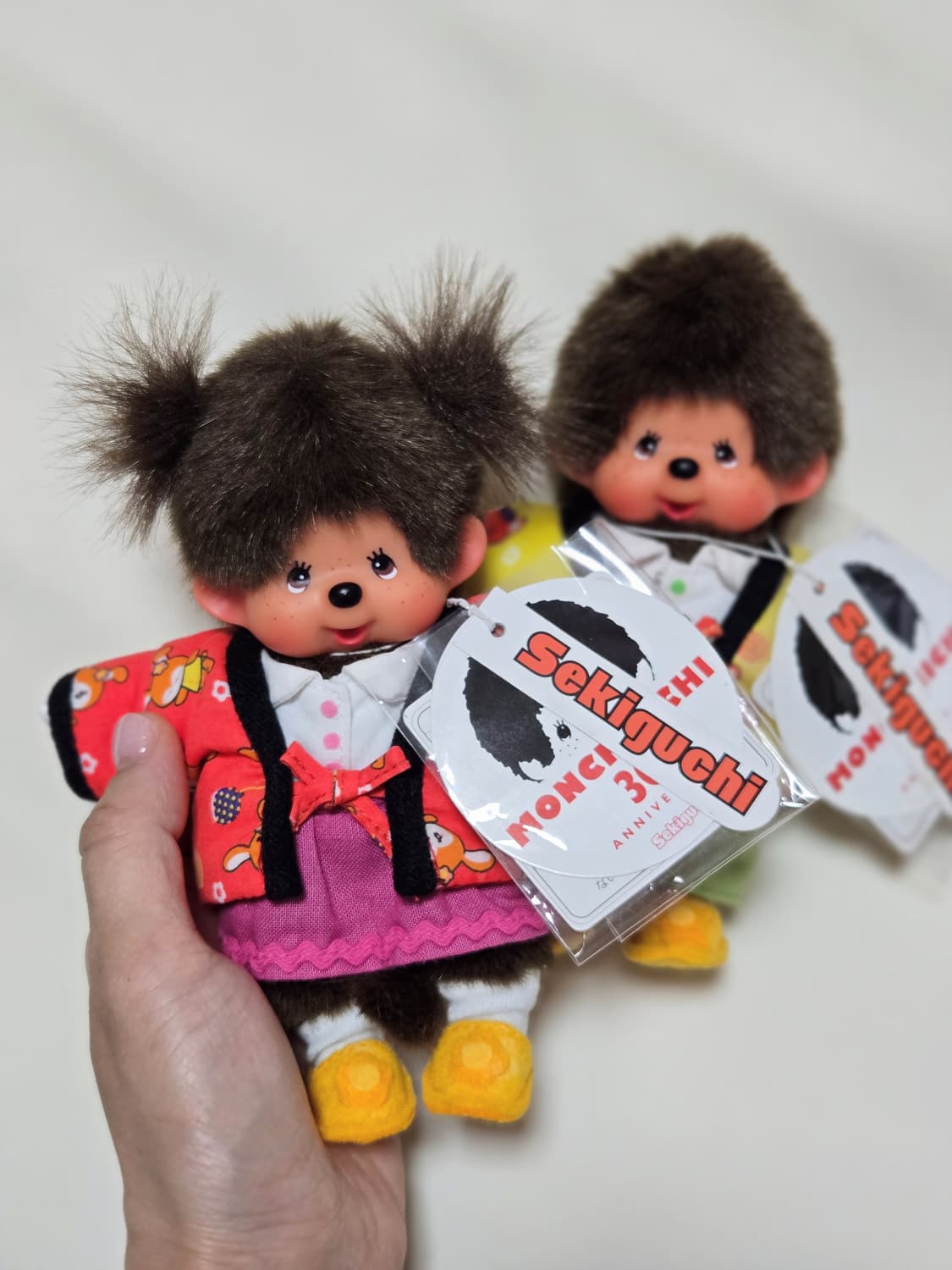 몬치치 고전 쇼와 한텐 세트 상품이미지5