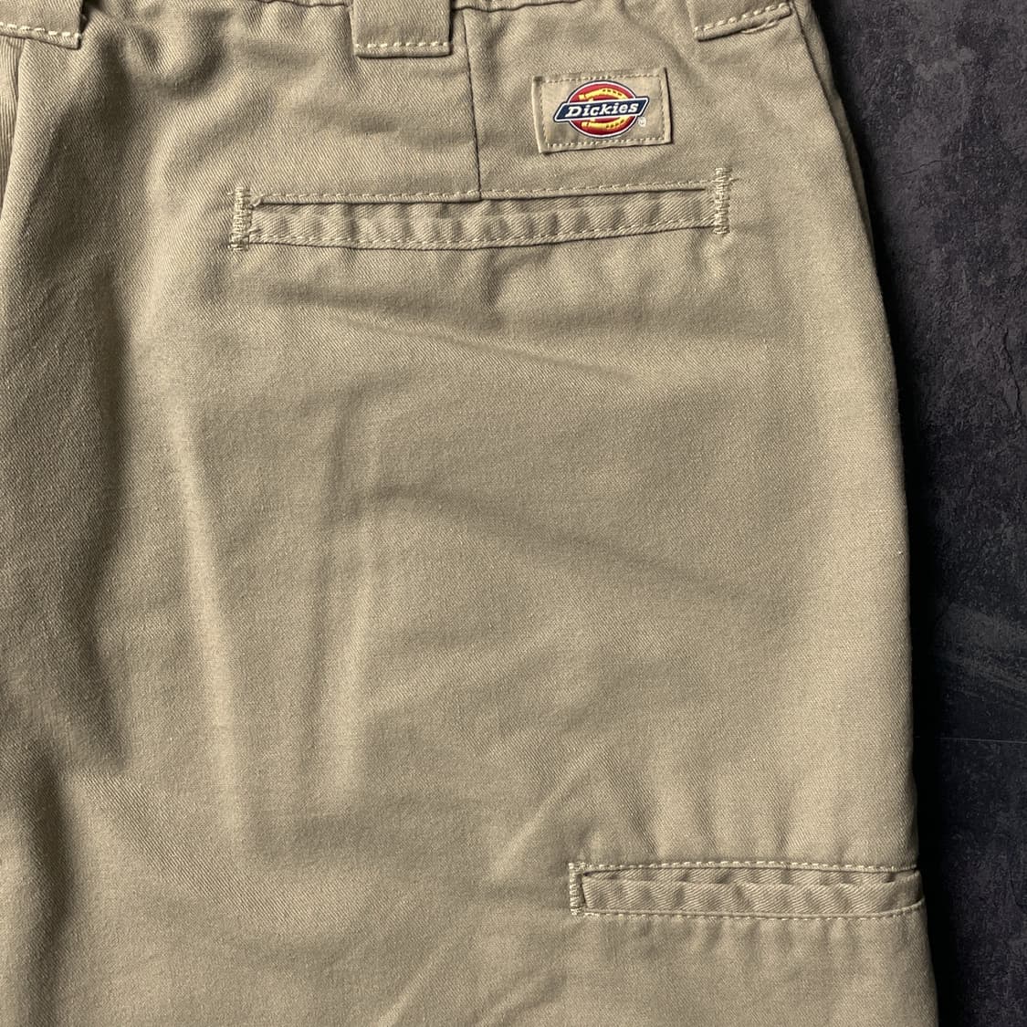 DICKIES 디키즈 FLEX 밴딩 베이지 워크 하프팬츠 A01133 상품이미지7