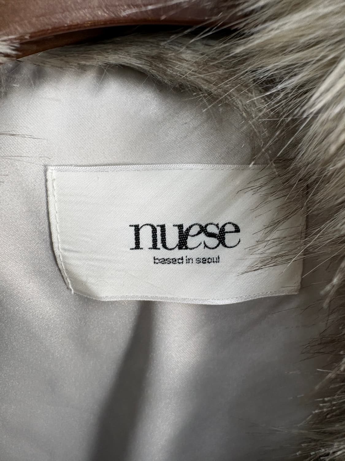 누즈 퍼 자켓 베이지 A3529 상품이미지5