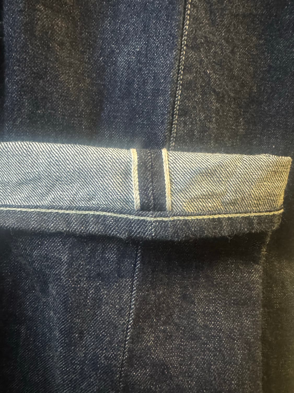 포터리 원워시드 컴포트 데님 3사이즈 블루 슬림스트레이트 팝니다 상품이미지2