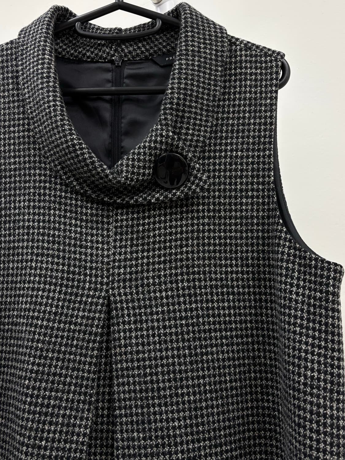 빈티지 차콜 울 슬리브리스 원피스 상품이미지5