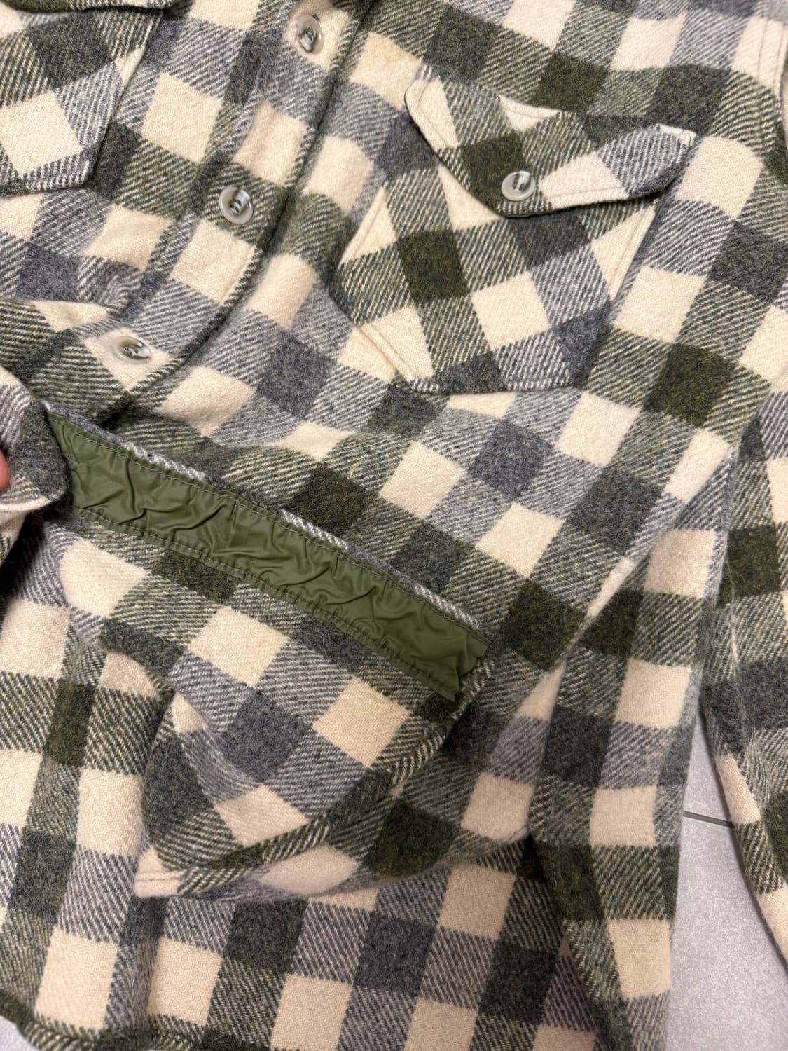 빈티지 울리치 울셔츠 XL 상품이미지6