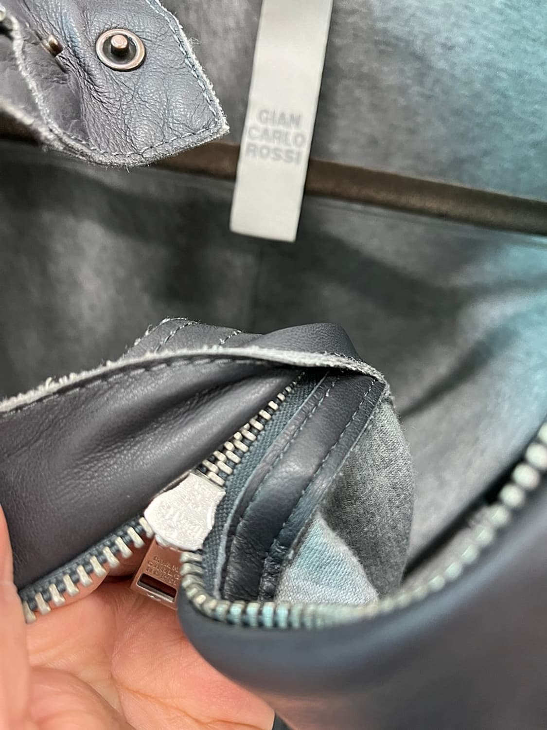 95) GIAN CARLO ROSSI 이태리 가죽자켓  상품이미지6