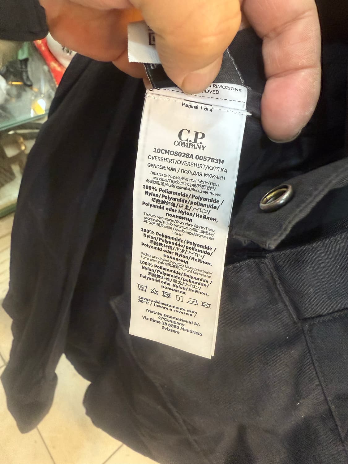 100/21ss 정품 cp컴퍼니 12주년 가먼트 렌즈 아노락 팝니다 상품이미지6