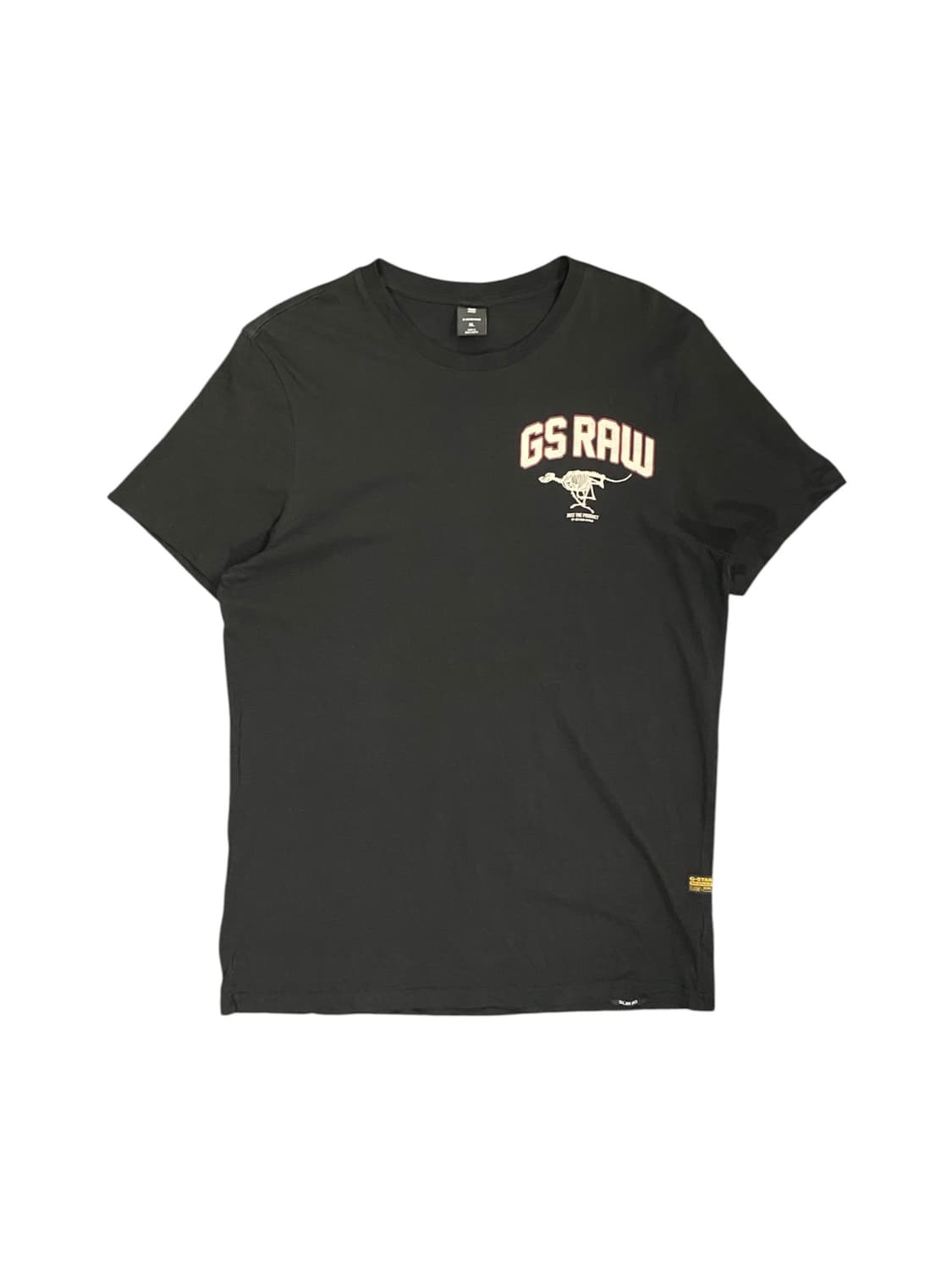 G-star Raw 로고 프린팅 패치 디테일 반팔 티셔츠 상품이미지1