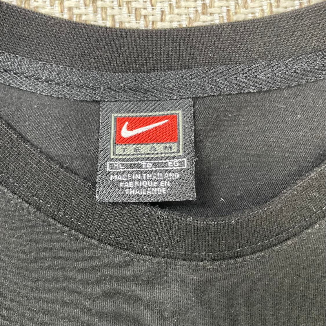 나이키 팀 로고 반팔 티셔츠 XL 상품이미지3