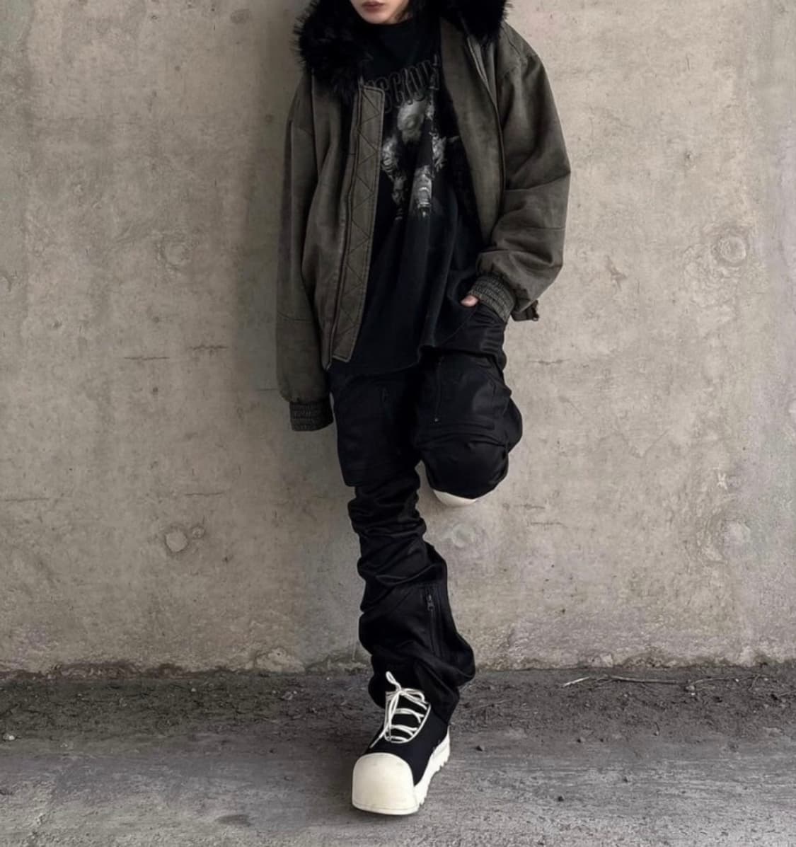 Fvvo 하이탑 스니커즈 1회착 상품이미지2