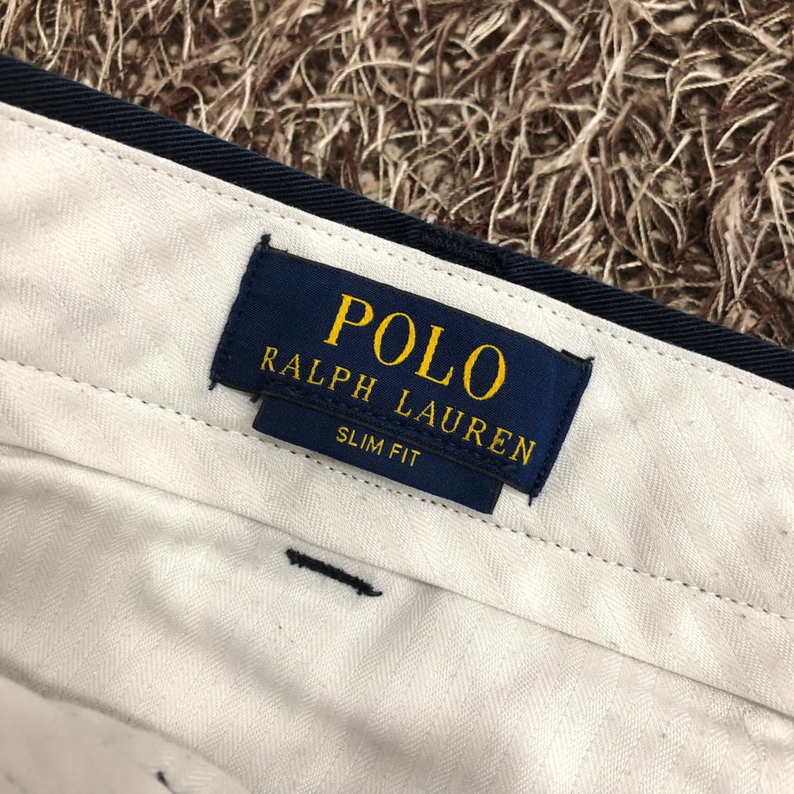 폴로 랄프로렌 네이비 코튼 치노 팬츠 상품이미지5