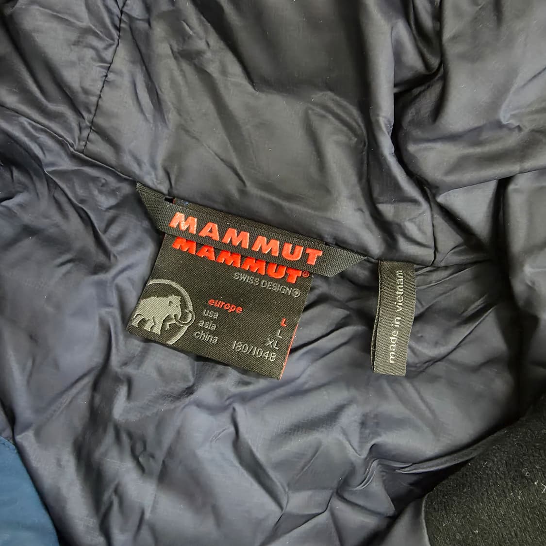 [L] 마무트 로고 후드 다운 패딩점퍼 1223J1 상품이미지4