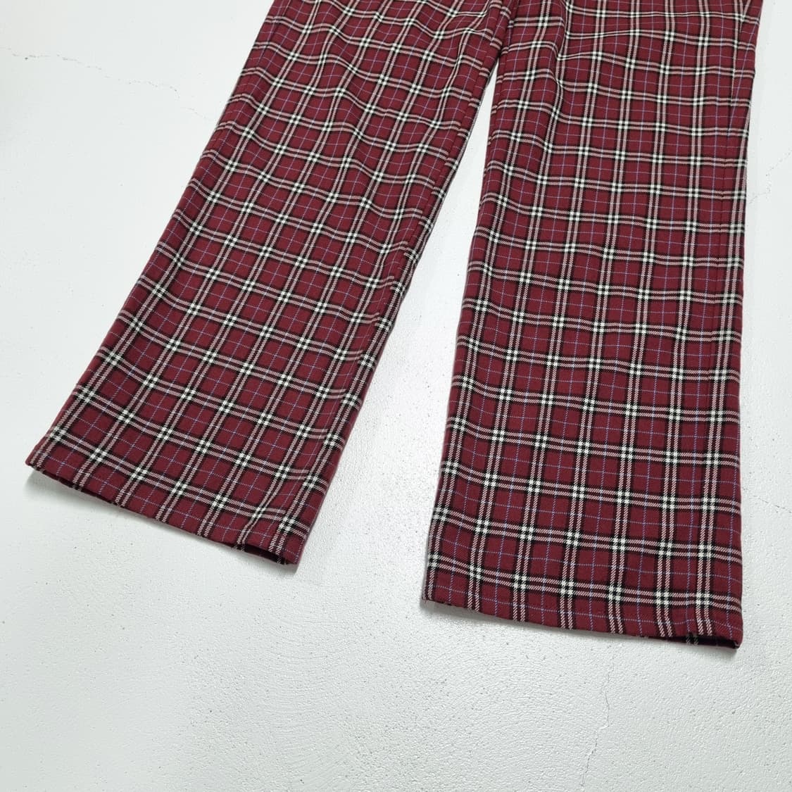 버버리 블랙라벨 타탄체크 슬랙스 - 29 상품이미지6