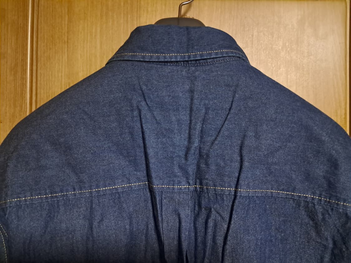 에비수 데님셔츠 M/L 상품이미지5