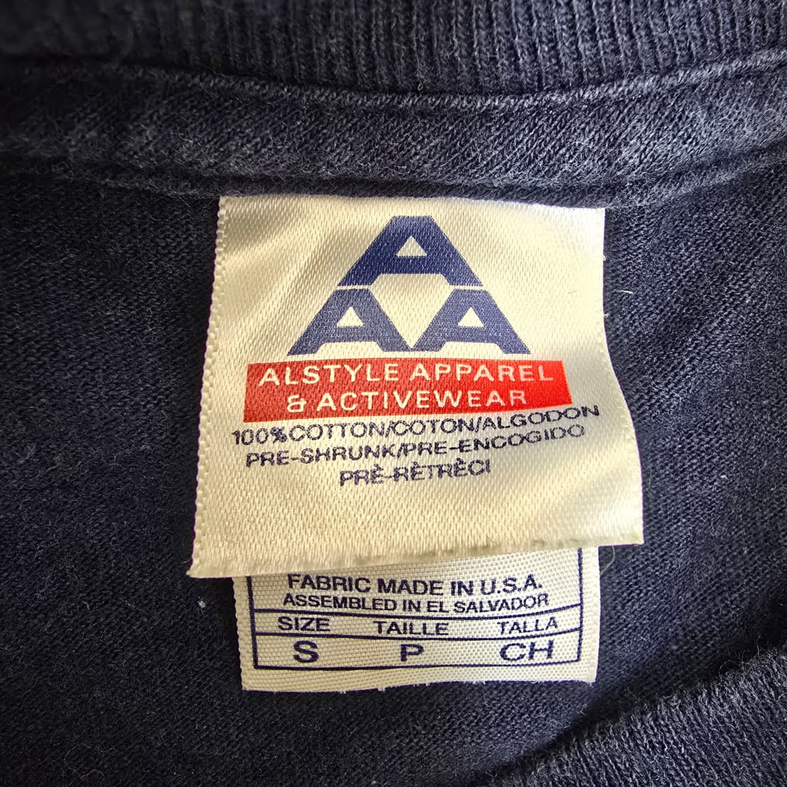 Vintage 90s USA AAA 미해병 싱글스티치 티셔츠 S 상품이미지3