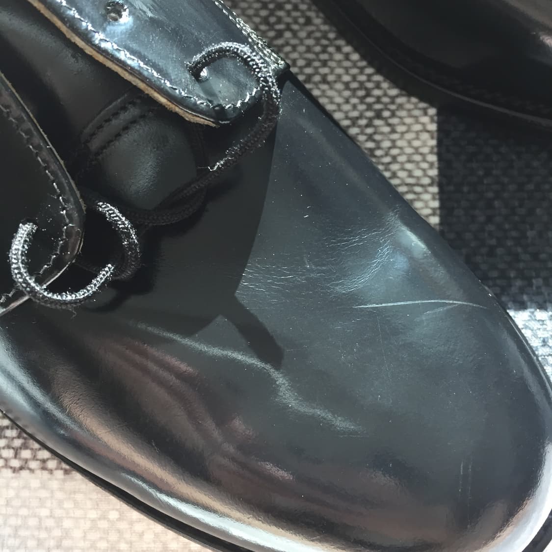 80s usn 오리지날 미해군 서비스 슈즈 해군단화 상품이미지5