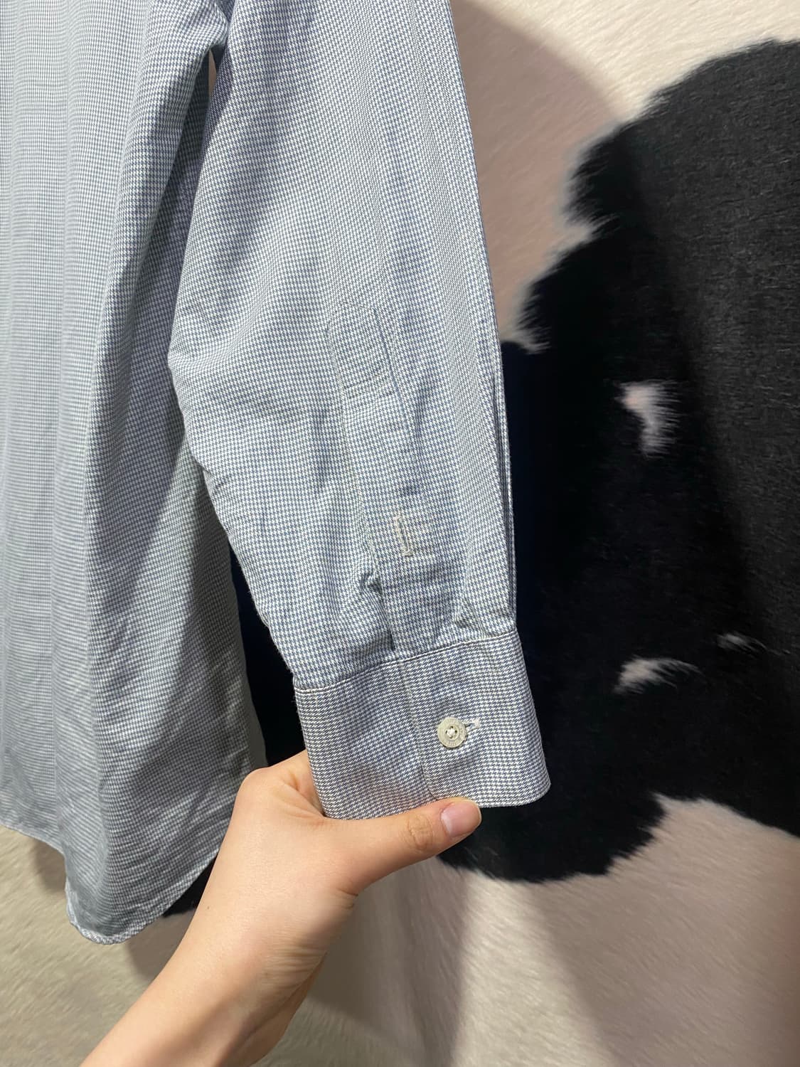 Burberry 민트 하운드투스 체크 셔츠 상품이미지8