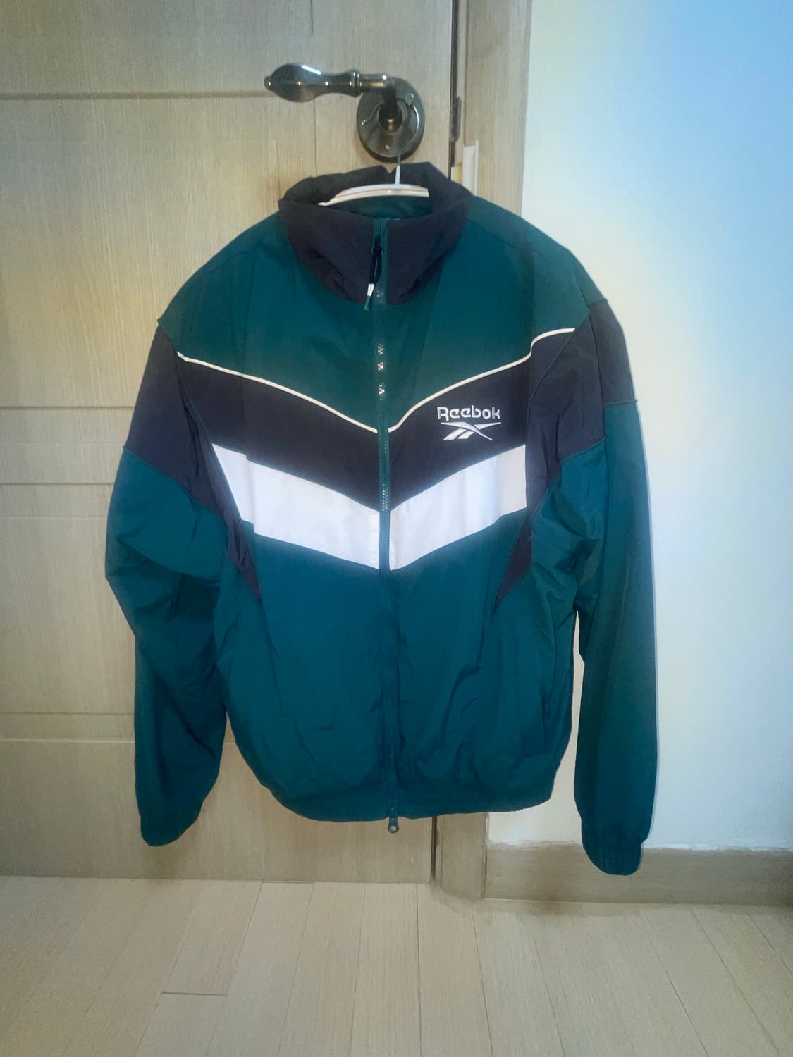 리복 헤리티지윈드브레이커 바람막이 그린 상품이미지6