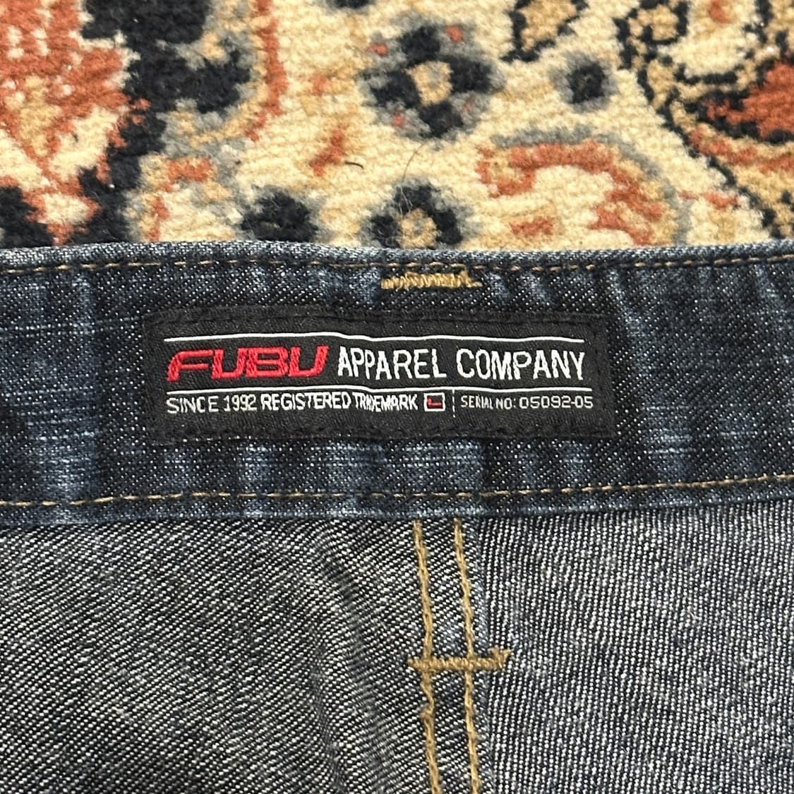 FUBU 후부 올드스쿨 루즈핏 데님 팬츠 (30-31) 상품이미지8