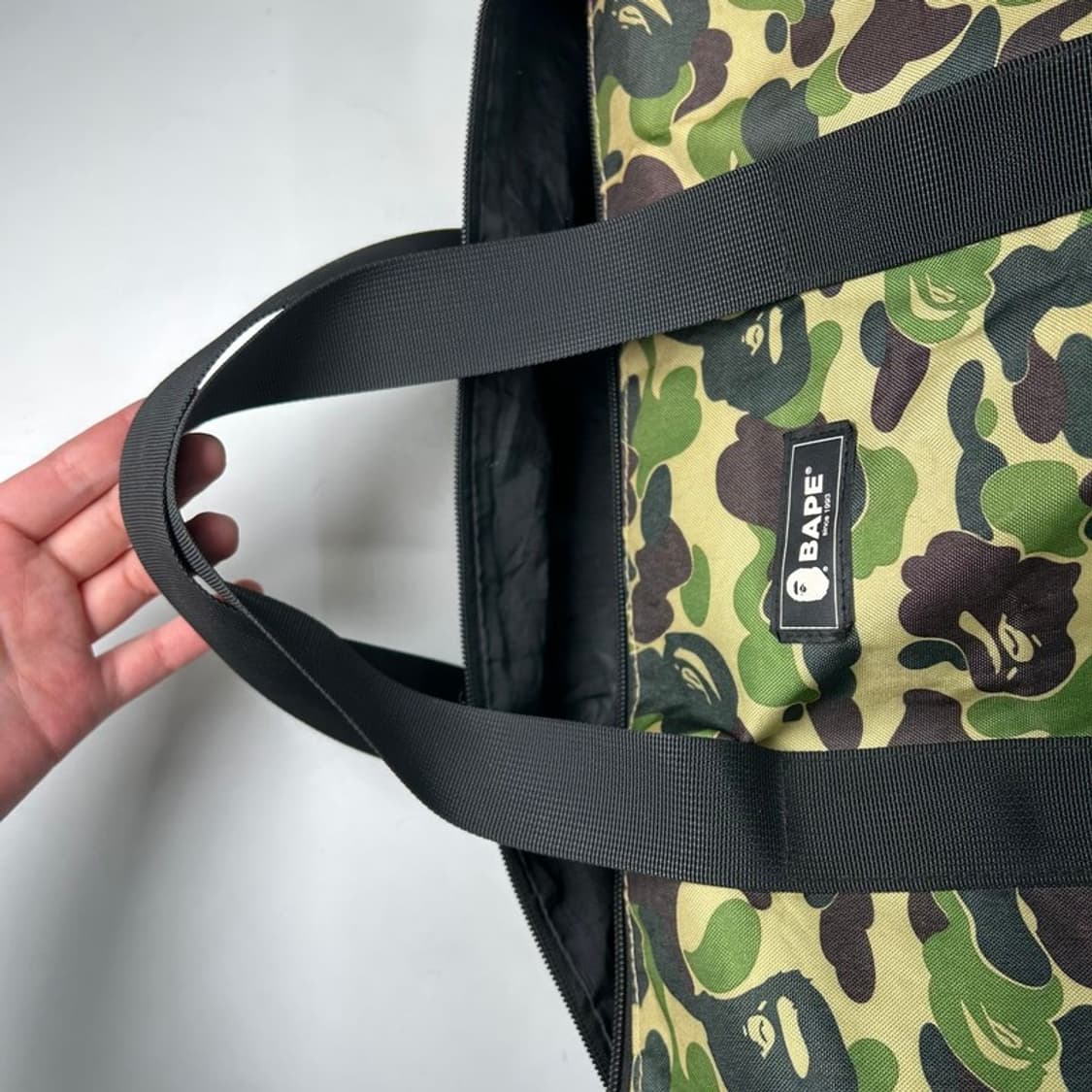 베이프 밀리터리 카모 보스턴백 상품이미지4