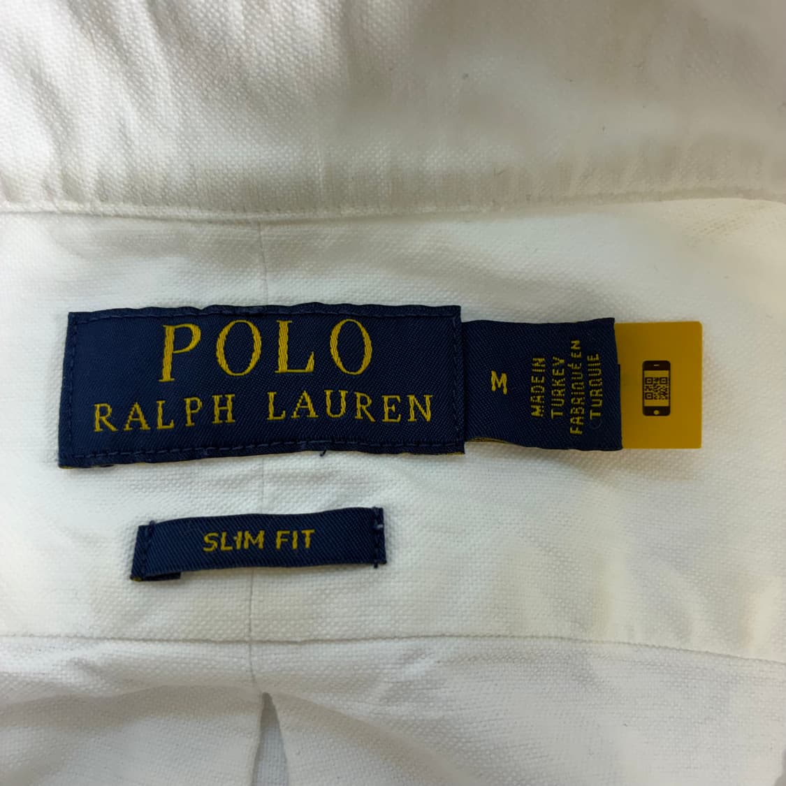 Polo  폴로 랄프로렌 신형 자수 슬림핏 코튼 화이트 셔츠 상품이미지4