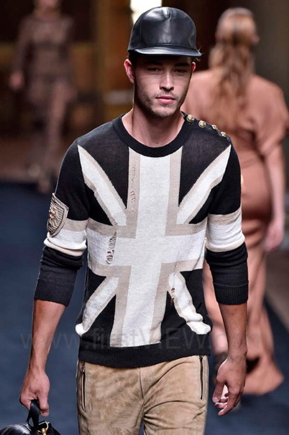 발망 16ss 유니언 잭 디스 니트 상품이미지1