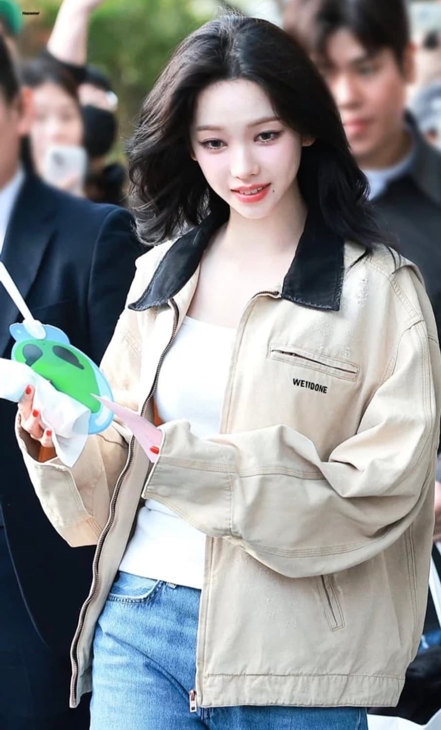 [M] WE11DONE 옥스포드 워크자켓 베이지 상품이미지5