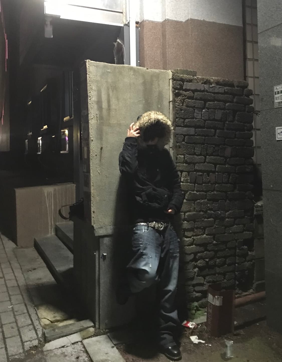 퍼후드 패딩 후드집업 fur hoodie Japanese  상품이미지5