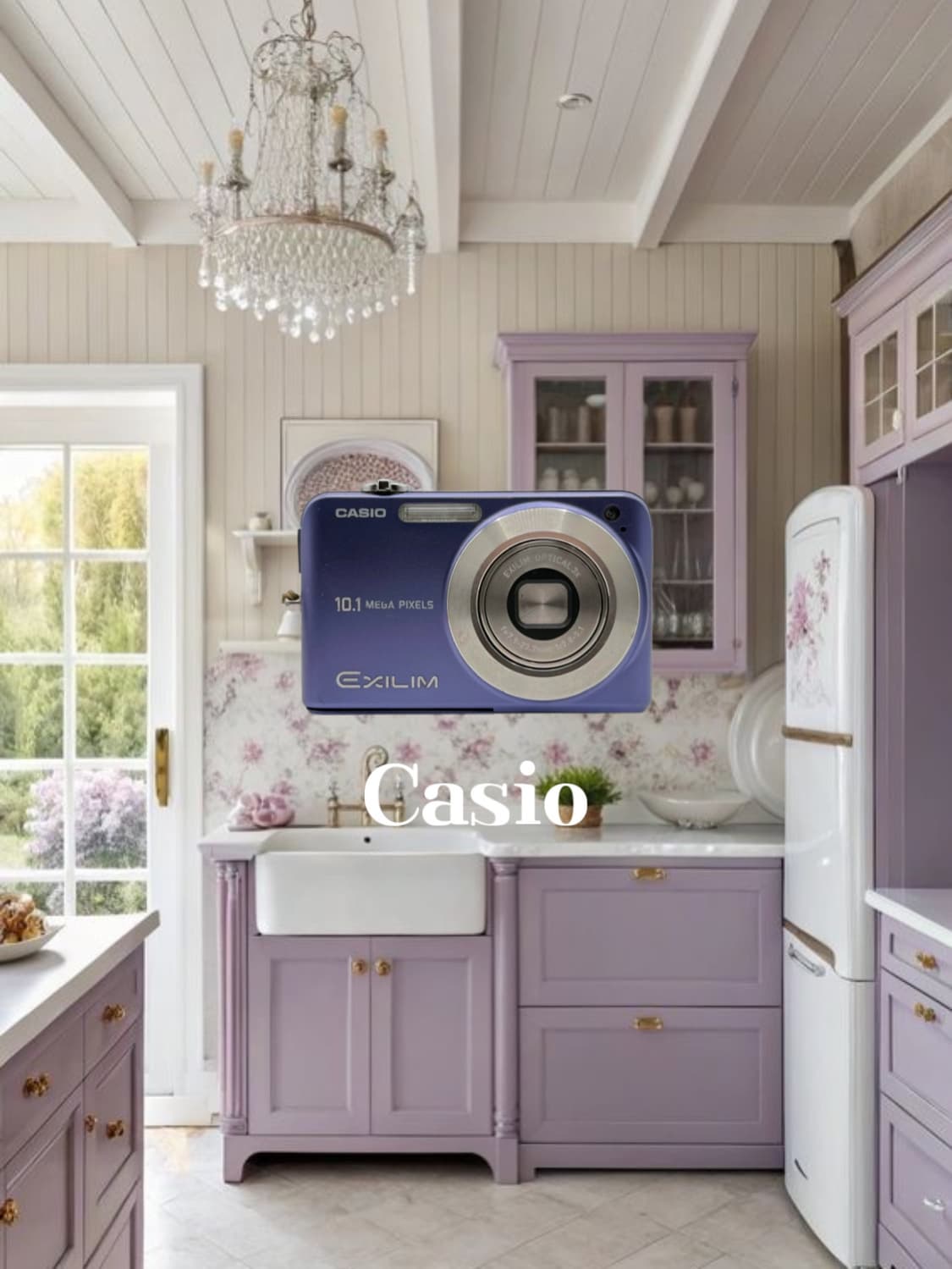 카시오 엑슬림 ex-z1050 빈티지디카 디지털카메라 상품이미지1