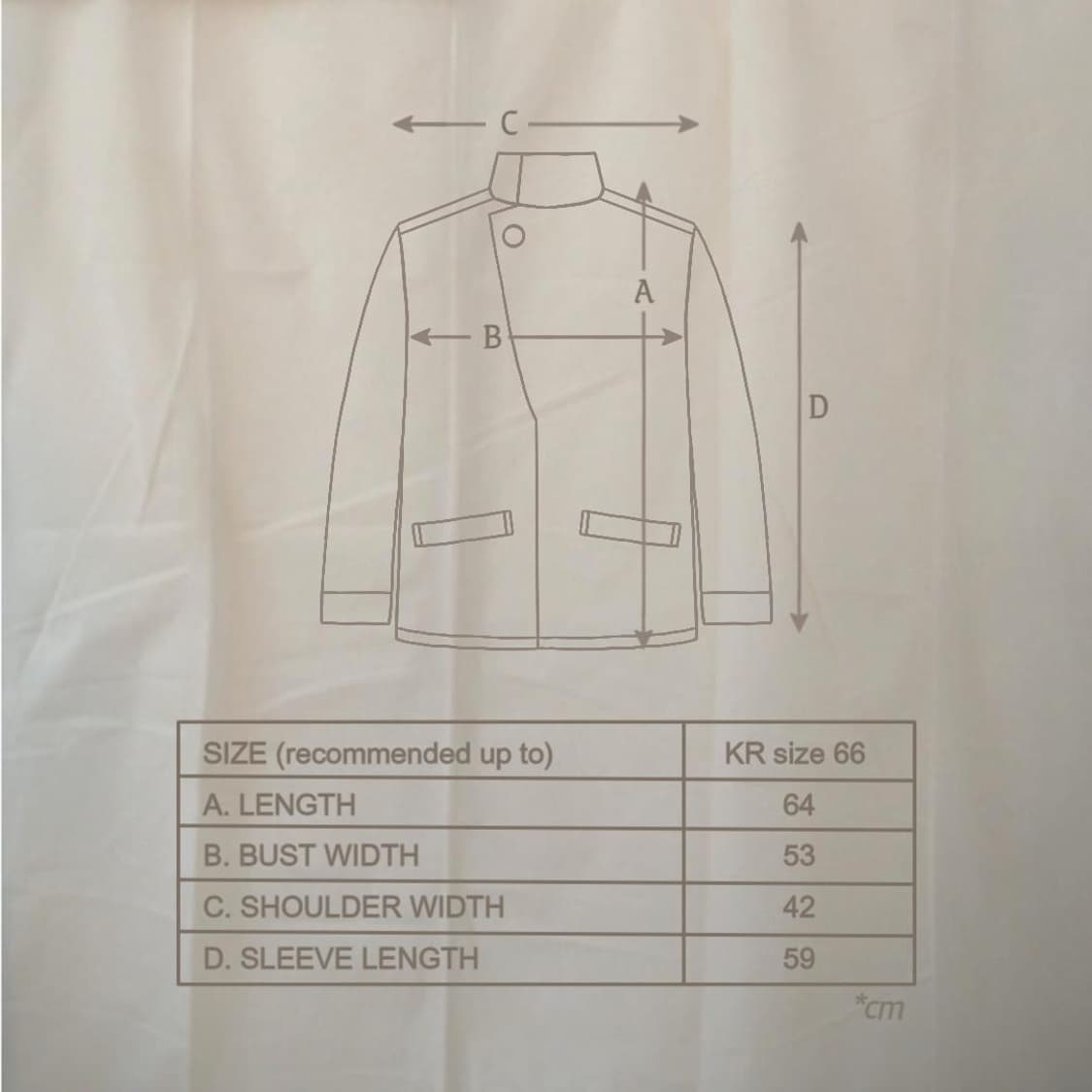 비정형 숏코트 상품이미지6