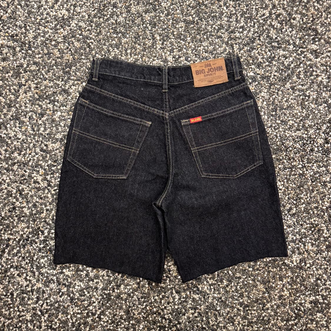 빅존 Big John 블랙 쇼트 데님 made in JAPAN (28) 상품이미지1