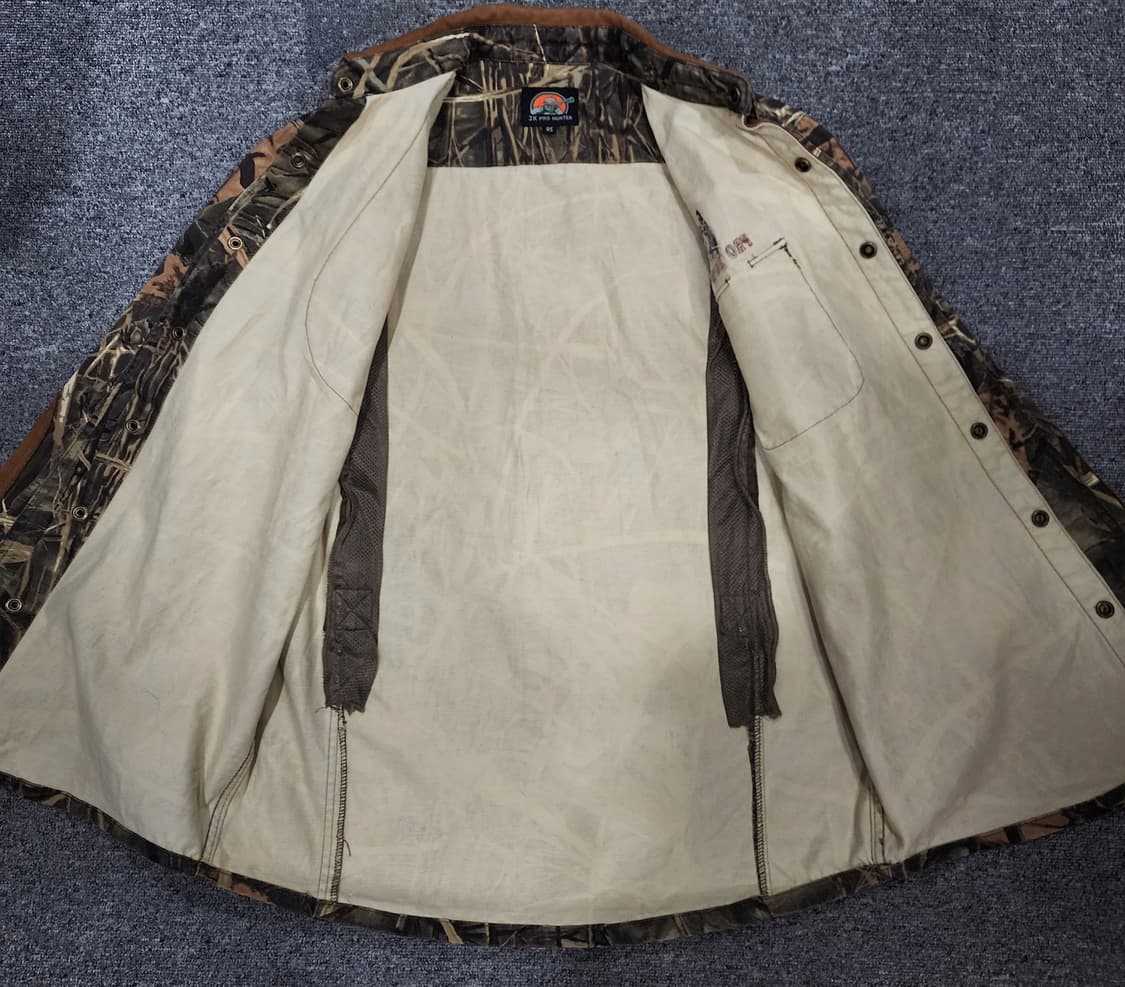 J K pro Hunter 빈티지 스웨이드 리얼트리 헌팅 셋업 셋트 상품이미지3