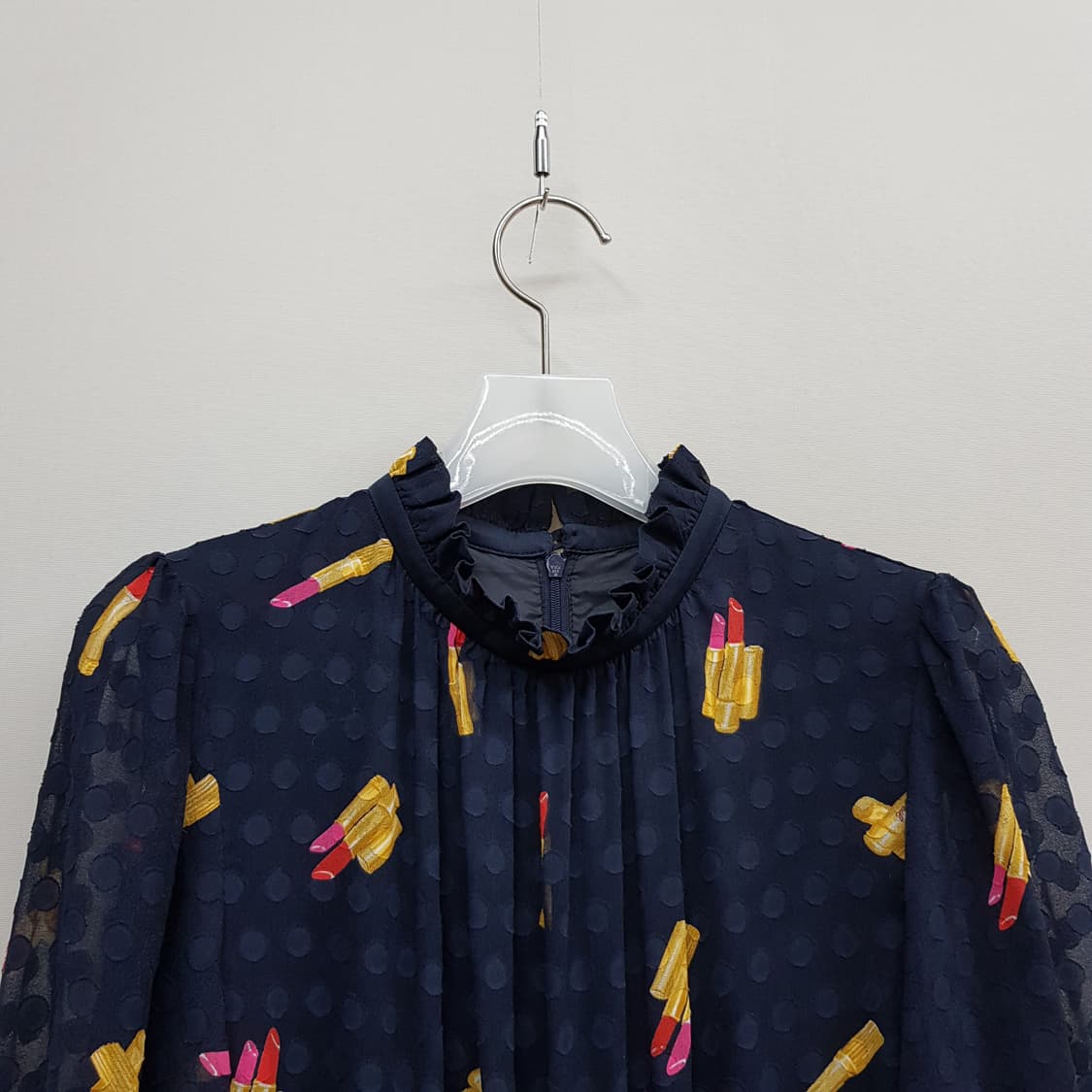 뮤베일 MUVEIL  프린팅 플리츠 롱 원피스 XS사이즈 상품이미지2