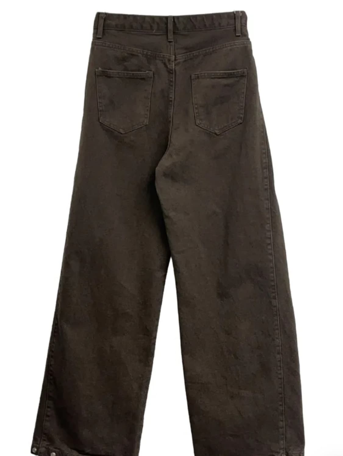 빈티지 브라운 와이드 팬츠 상품이미지2