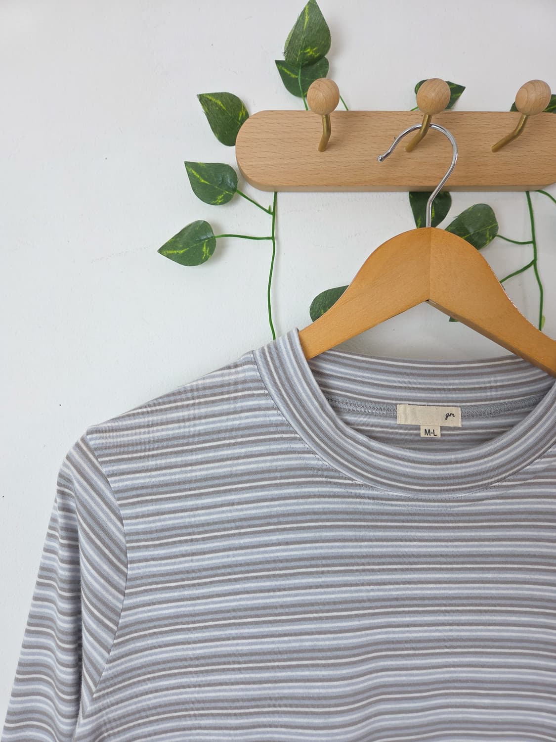 뮤트 스트라이프 슬리브 상품이미지2