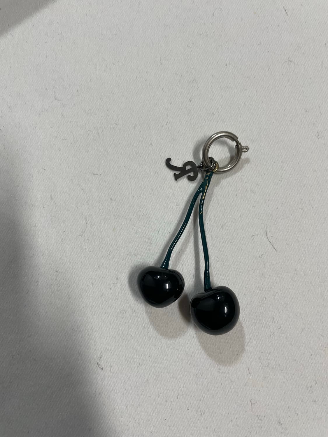 라프시몬스 19aw 더블 체리 참 키링 상품이미지3