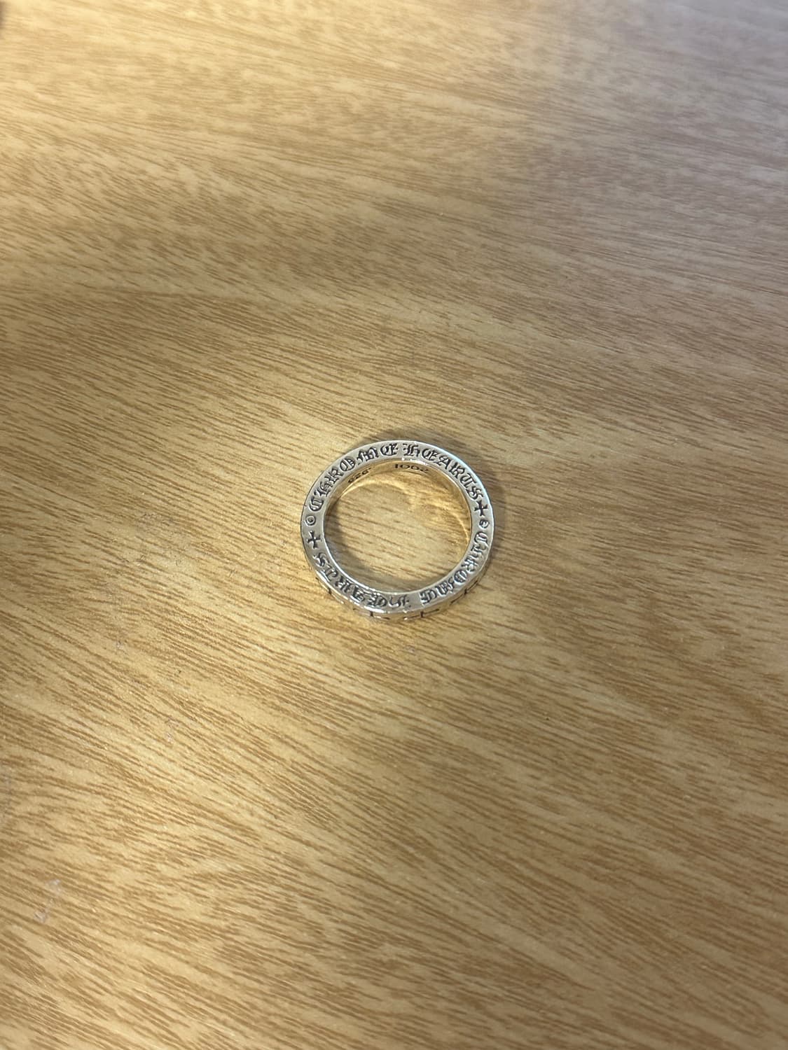 us 7.5 크롬하츠 퍽유링 3mm 상품이미지2