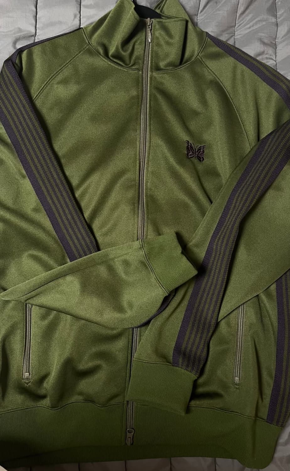 니들스 트랙자켓 올리브 xl  상품이미지1