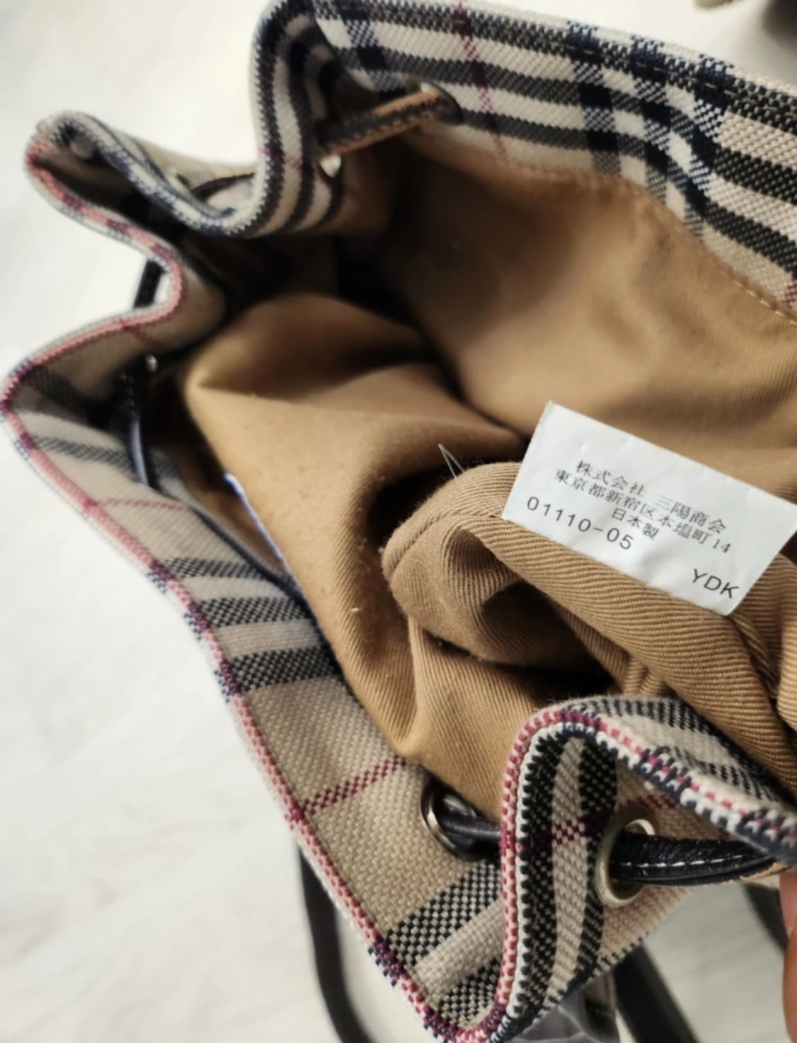 버버리 블랙라벨  백팩 상품이미지8