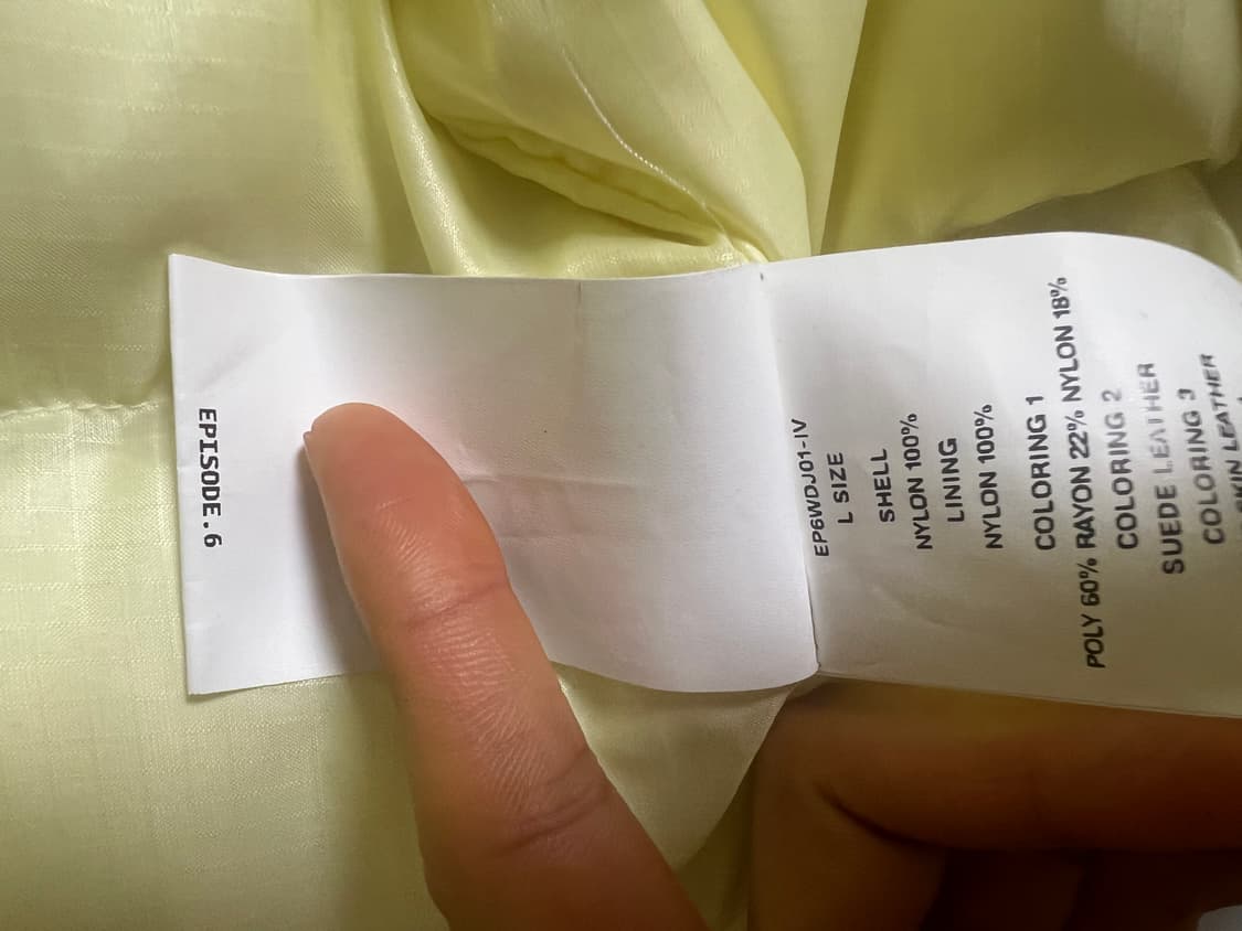 Xlim Ep.6 down jacket 패딩 우먼L 상품이미지7