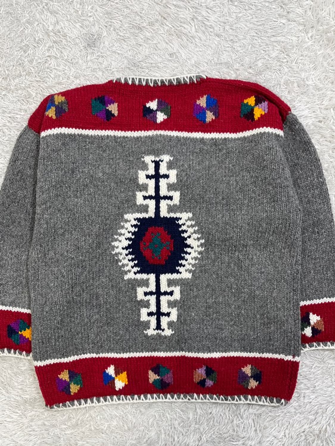 빈티지 패턴 가디건/#2897 상품이미지3